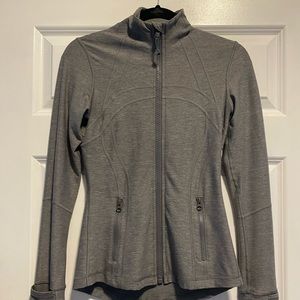 Lululemon Gray Define Zip Up Jacket Size 4